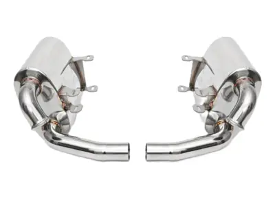 Fabspeed Maxflo Performance Exhaust System. Porsche 996 GT3 (1999-2005) - 99611112190, 99611112191, 99611112193, 99611112194, 99611112290, 99611112291, 99611112293, 99611112294 - FS.POR.996GT3.MAX